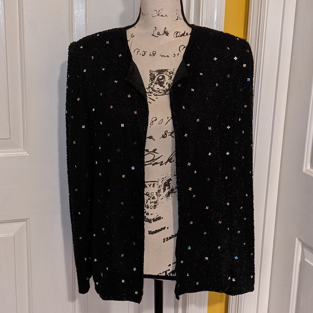 Vintage Mark & John by Gopal Sequined Jacket